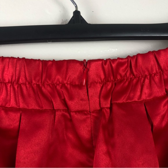 Kira Stunning Red Midi Skirt - Picture 4 of 5